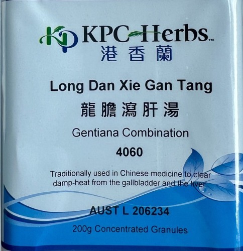 KPC Granulated Formula - LONG DAN XIE GAN TANG 龍膽瀉肝湯 / Gentiana Combination (K4060) 