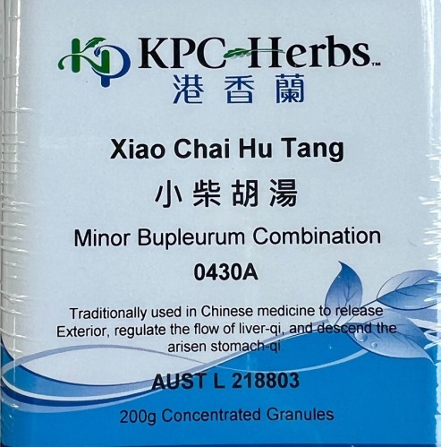 KPC Granulated Formula - Â XIAO CHAI HU TANGÂ 小柴胡湯 / Minor Bupleurum CombinationÂ (K0430)