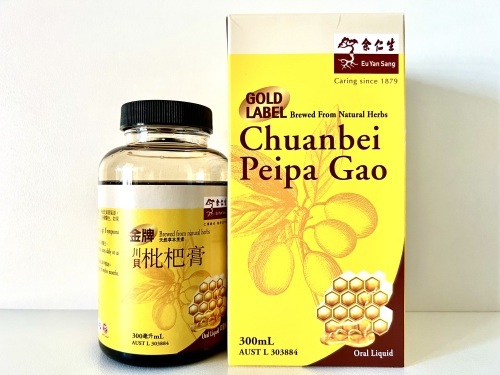 Eu Yan Sang Gold Label Chuanbei Peipa Gao Oral Liquid (余仁生川貝枇杷膏） 300ml