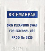 Briemarpak Skin Cleansing swabs - 200 swabs 清潔皮膚消毒小抹片 200片